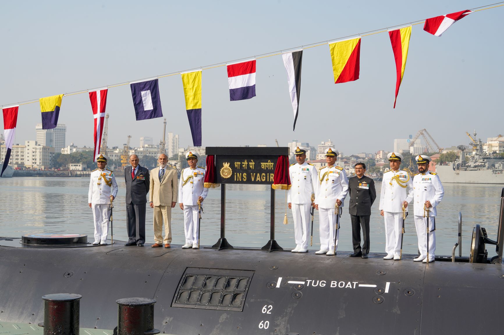 Commissioning Of Indian Naval Ship Vagir By Admiral R Hari Kumar, PVSM, AVSM, VSM, ADC Chief Of The Naval Staff - 23rd Jan 2023123